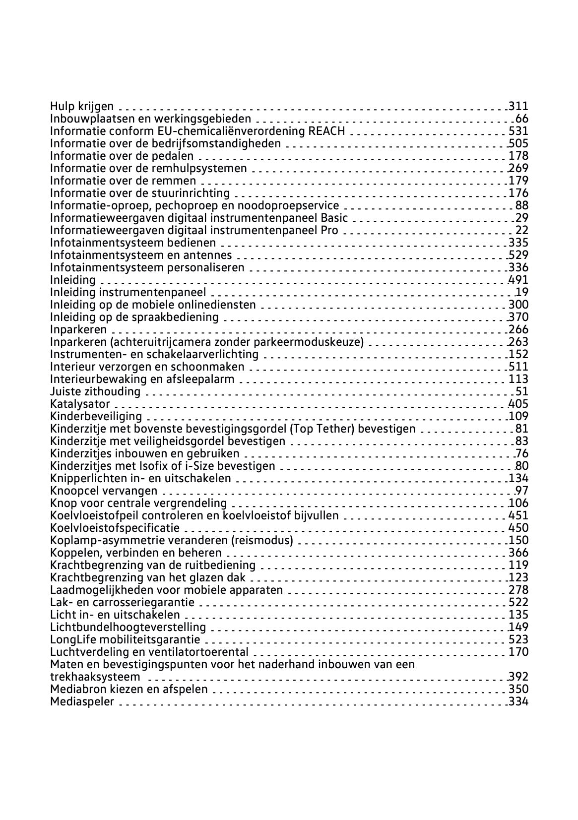 2022-2023 Volkswagen Taigo Owner's Manual | Dutch