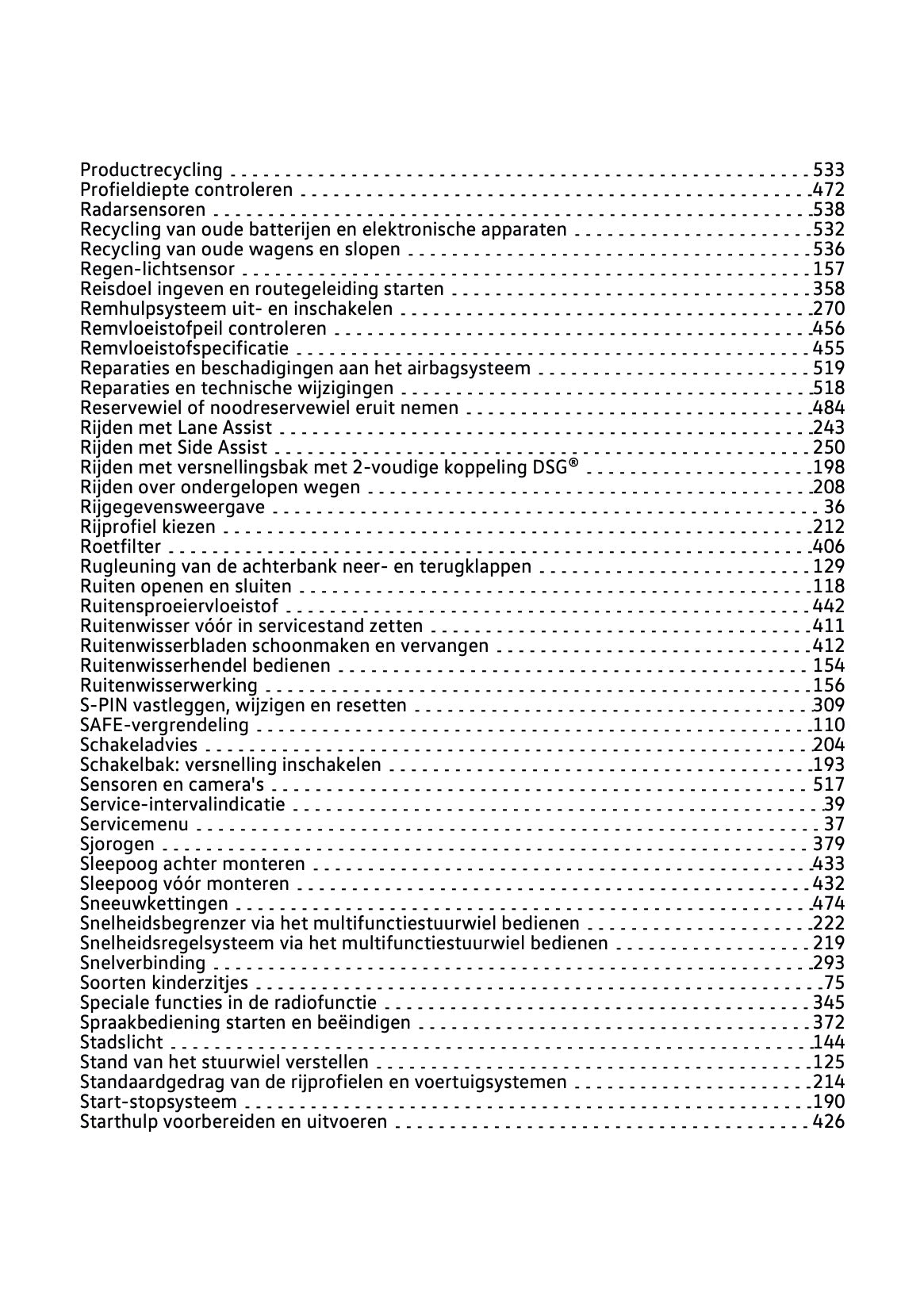 2022-2023 Volkswagen Taigo Owner's Manual | Dutch