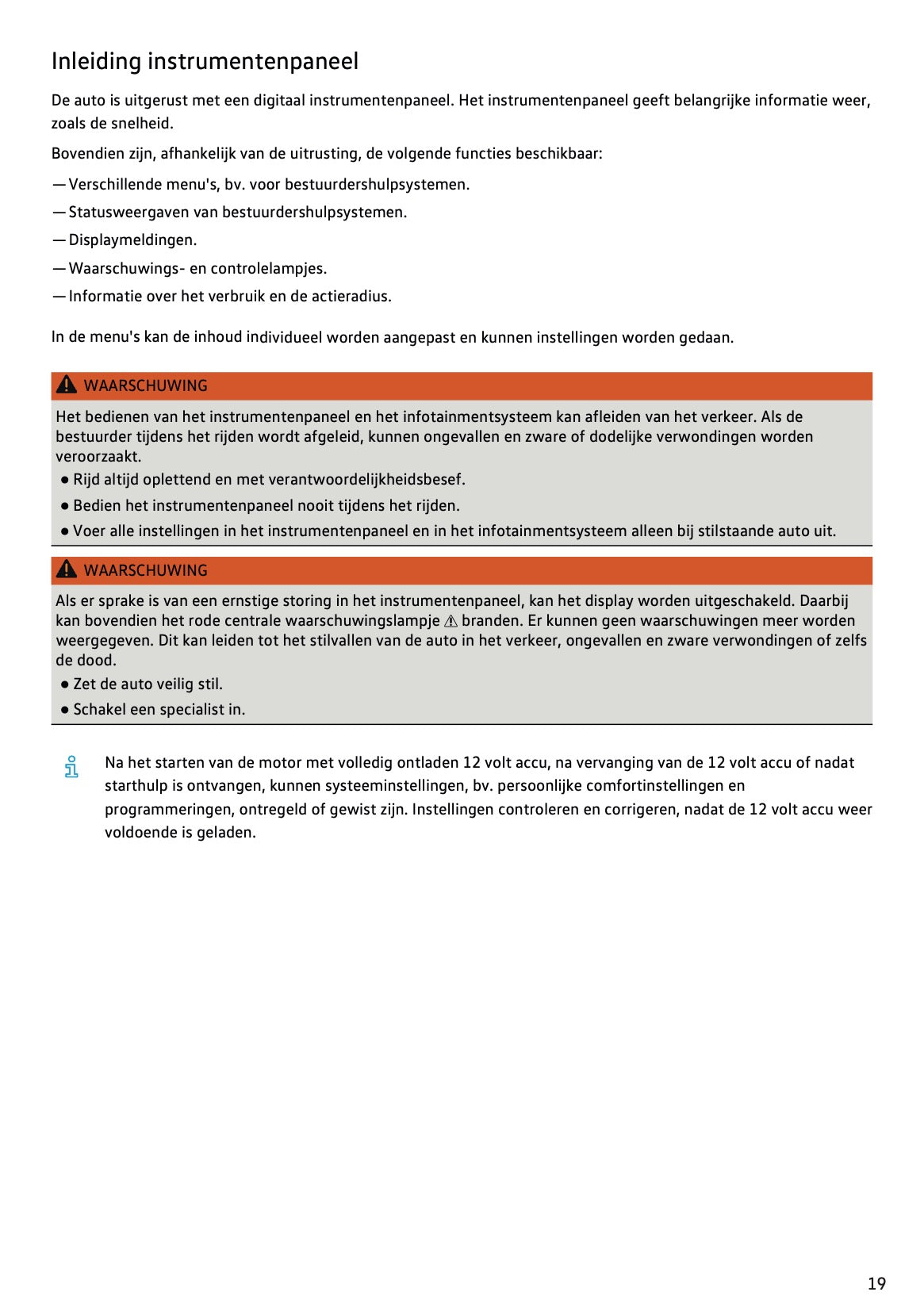 2023-2024 Volkswagen Taigo Owner's Manual | Dutch