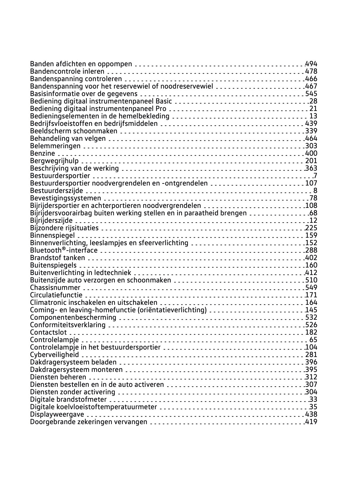 2023-2024 Volkswagen Taigo Owner's Manual | Dutch