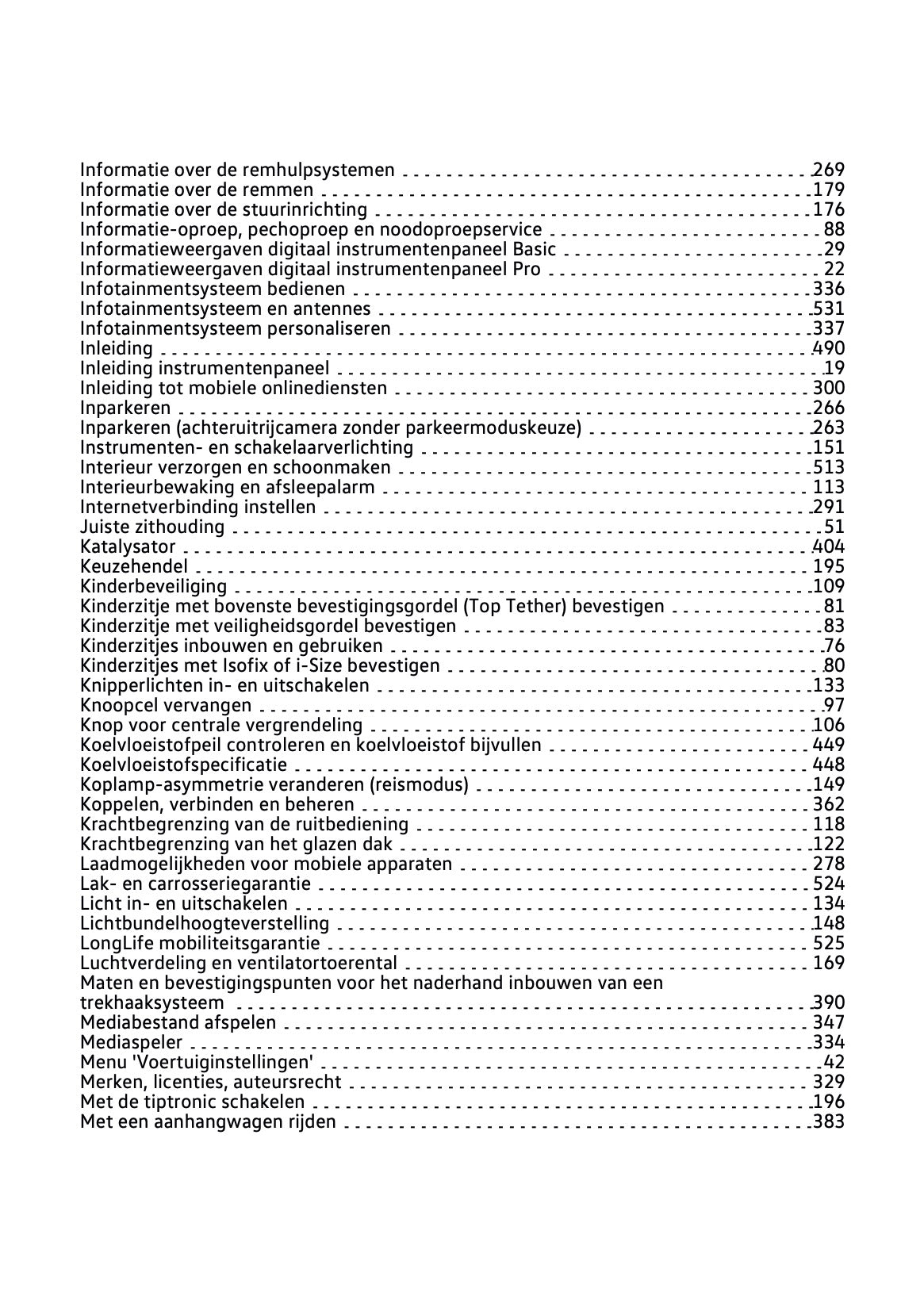 2023-2024 Volkswagen Taigo Owner's Manual | Dutch