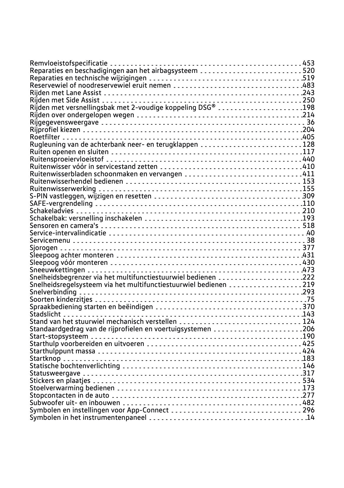 2023-2024 Volkswagen Taigo Owner's Manual | Dutch