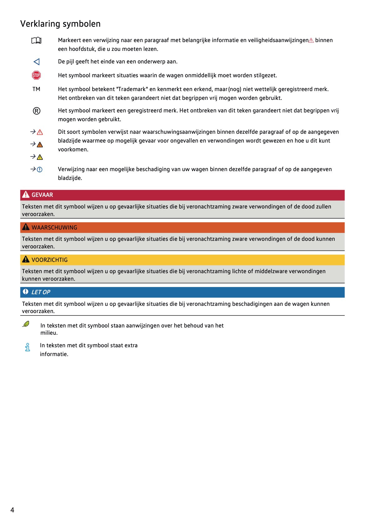 2021-2021 Volkswagen Tiguan Owner's Manual | Dutch