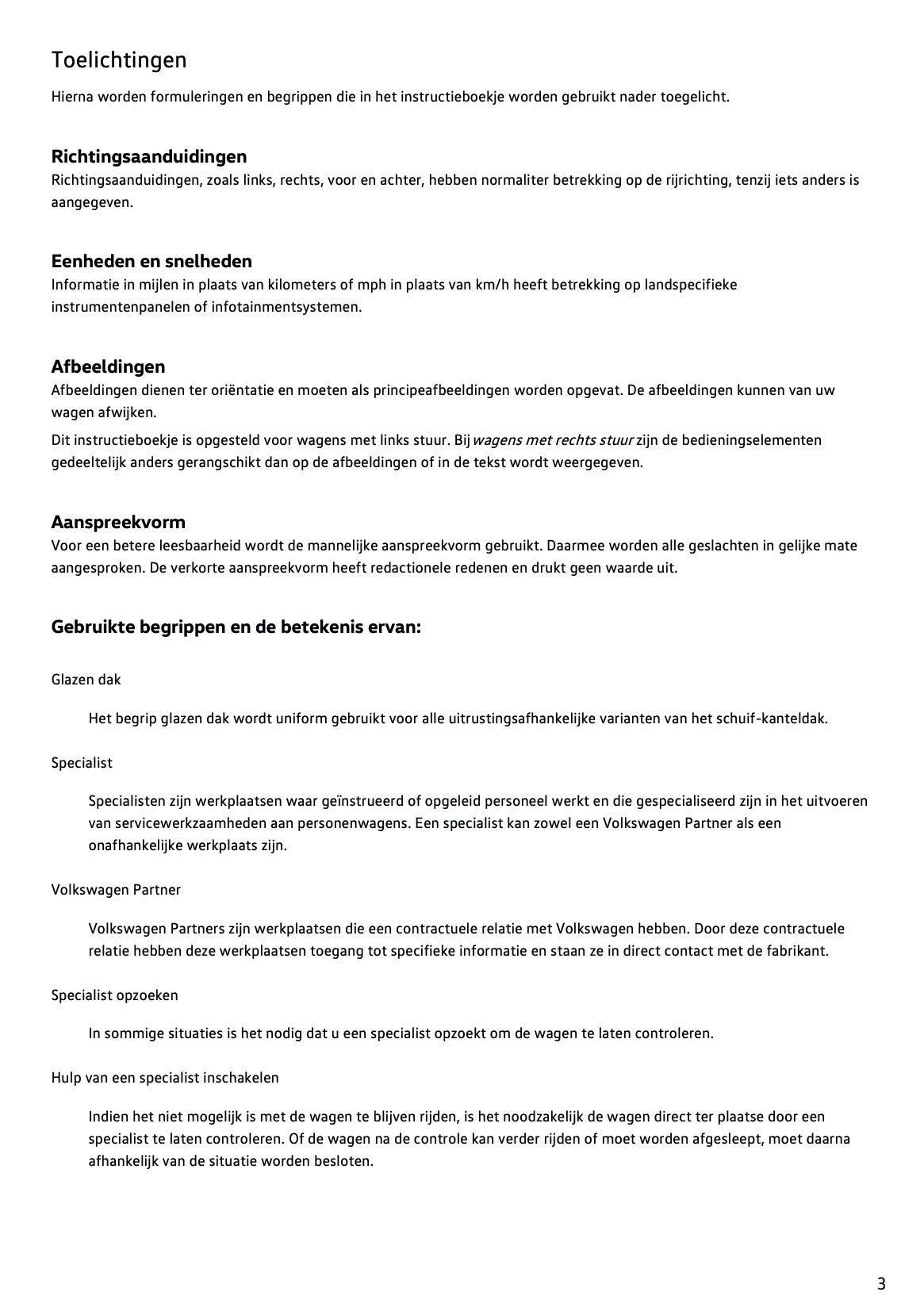 2022-2023 Volkswagen Tiguan Owner's Manual | Dutch