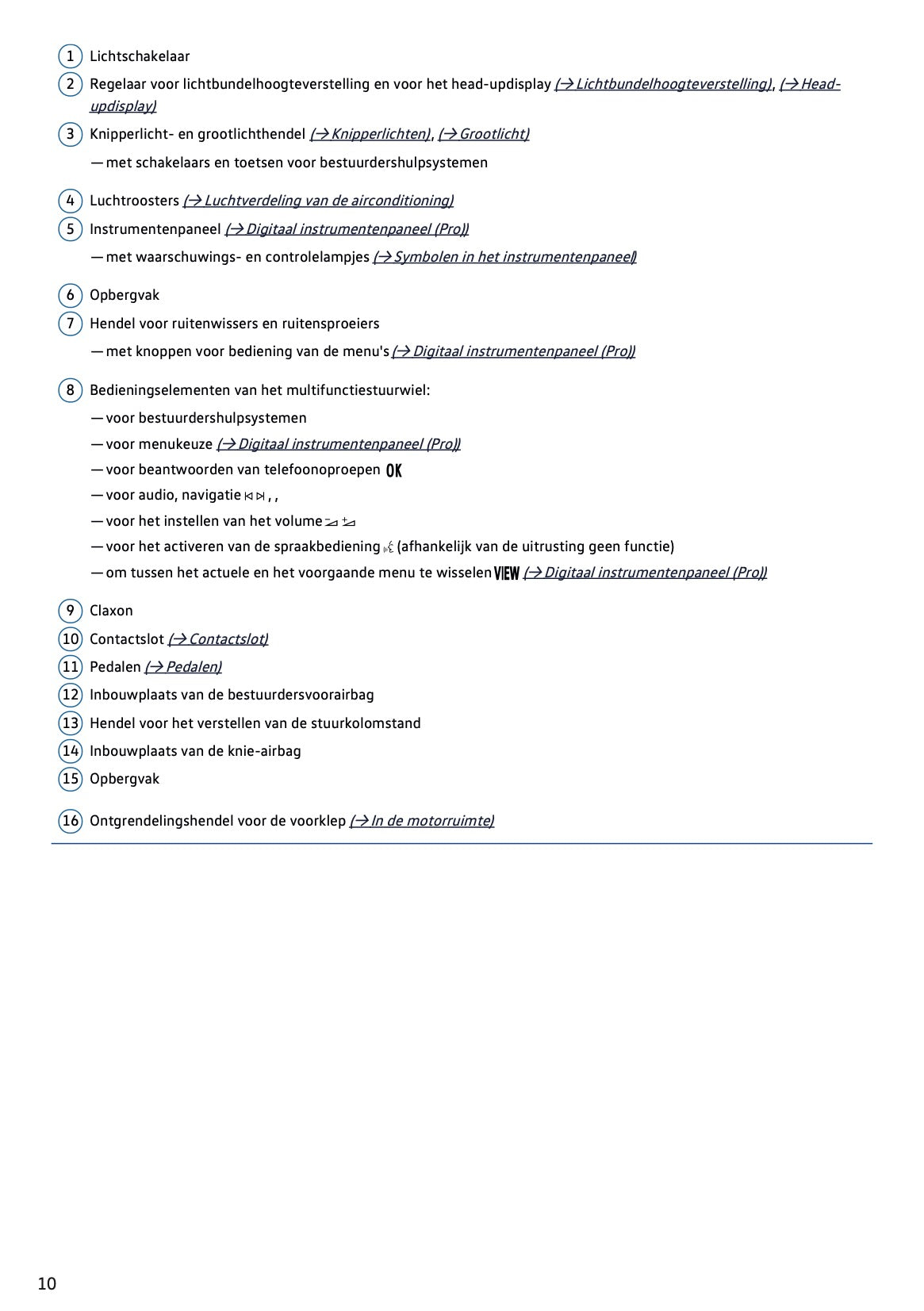 2022-2023 Volkswagen Tiguan Owner's Manual | Dutch