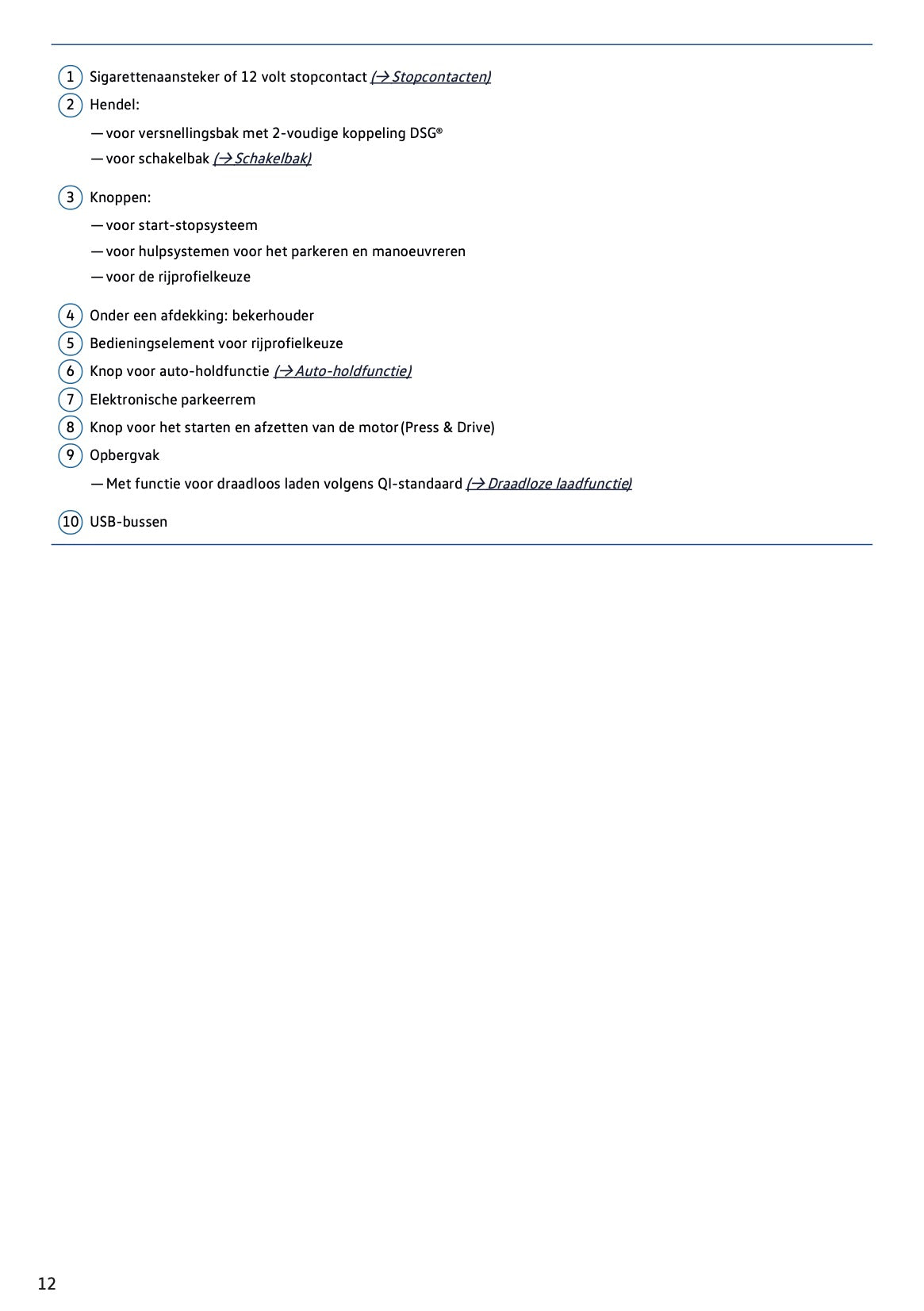 2022-2023 Volkswagen Tiguan Owner's Manual | Dutch