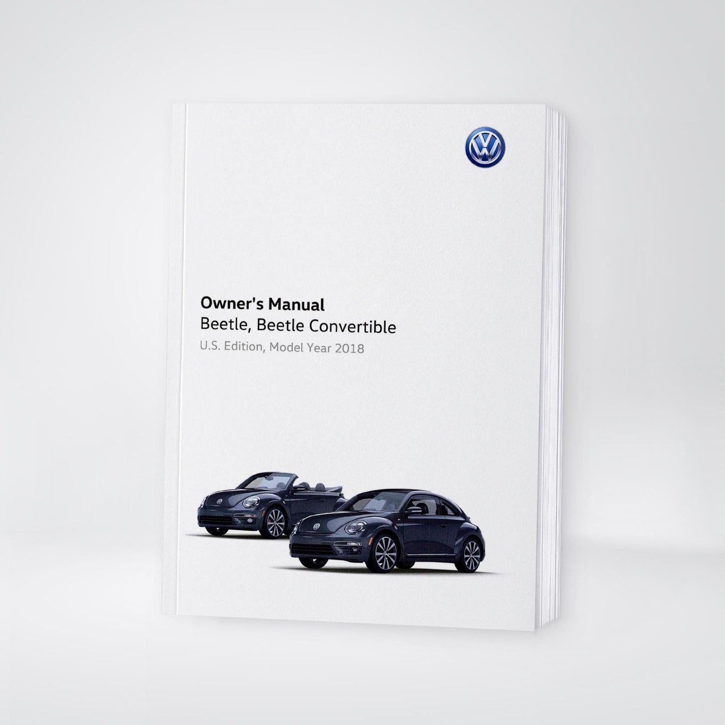 2018 Volkswagen Beetle/Beetle Convertible Manuel du propriétaire | Anglais