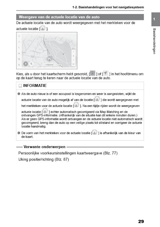 2024 Toyota Corolla Touring Sports Navigation Manual | Dutch