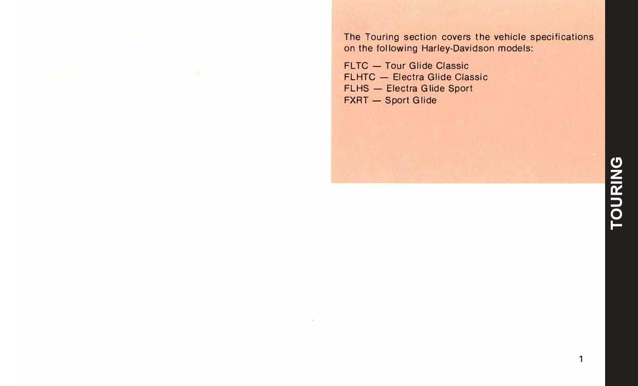 1988 Harley-Davidson Owner's Manual | English