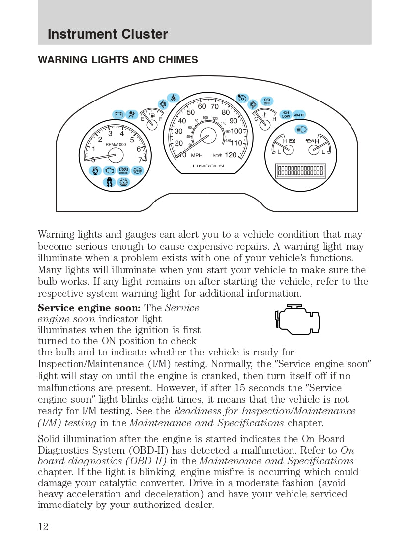 2008 Lincoln Mark LT Owner's Manual | English