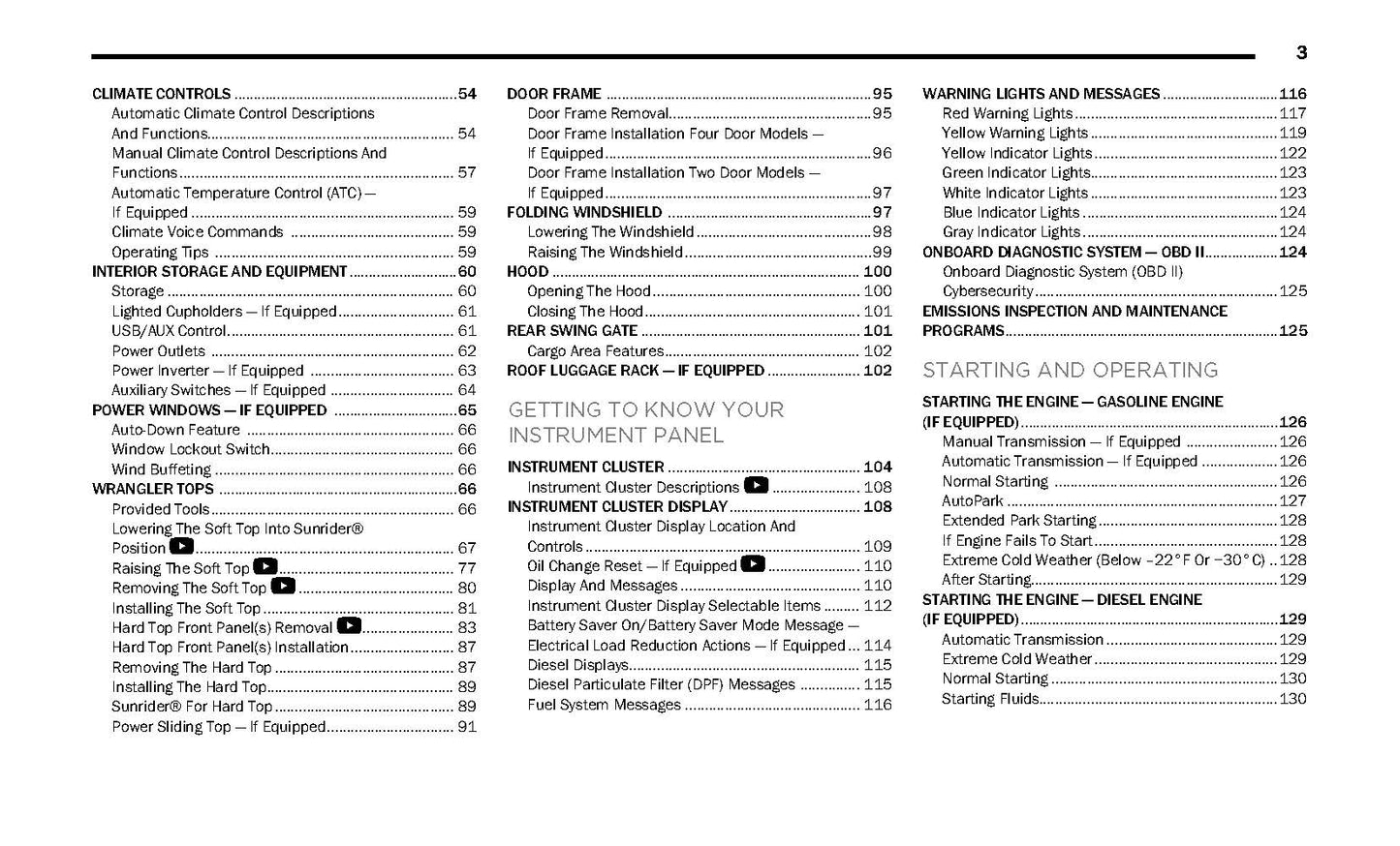 2023 Jeep Wrangler Owner's Manual | English