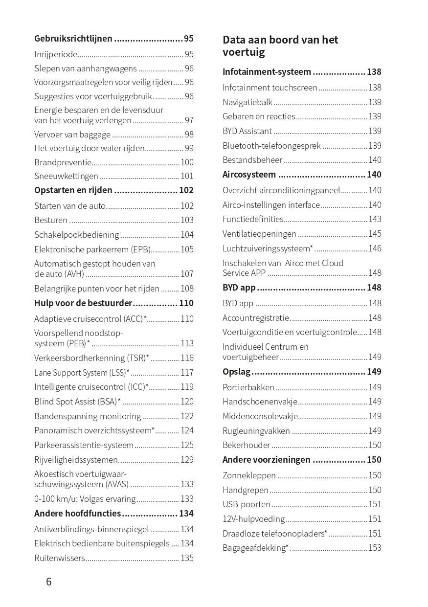 2023-2024 BYD Atto 3 Manuel du propriétaire | Néerlandais