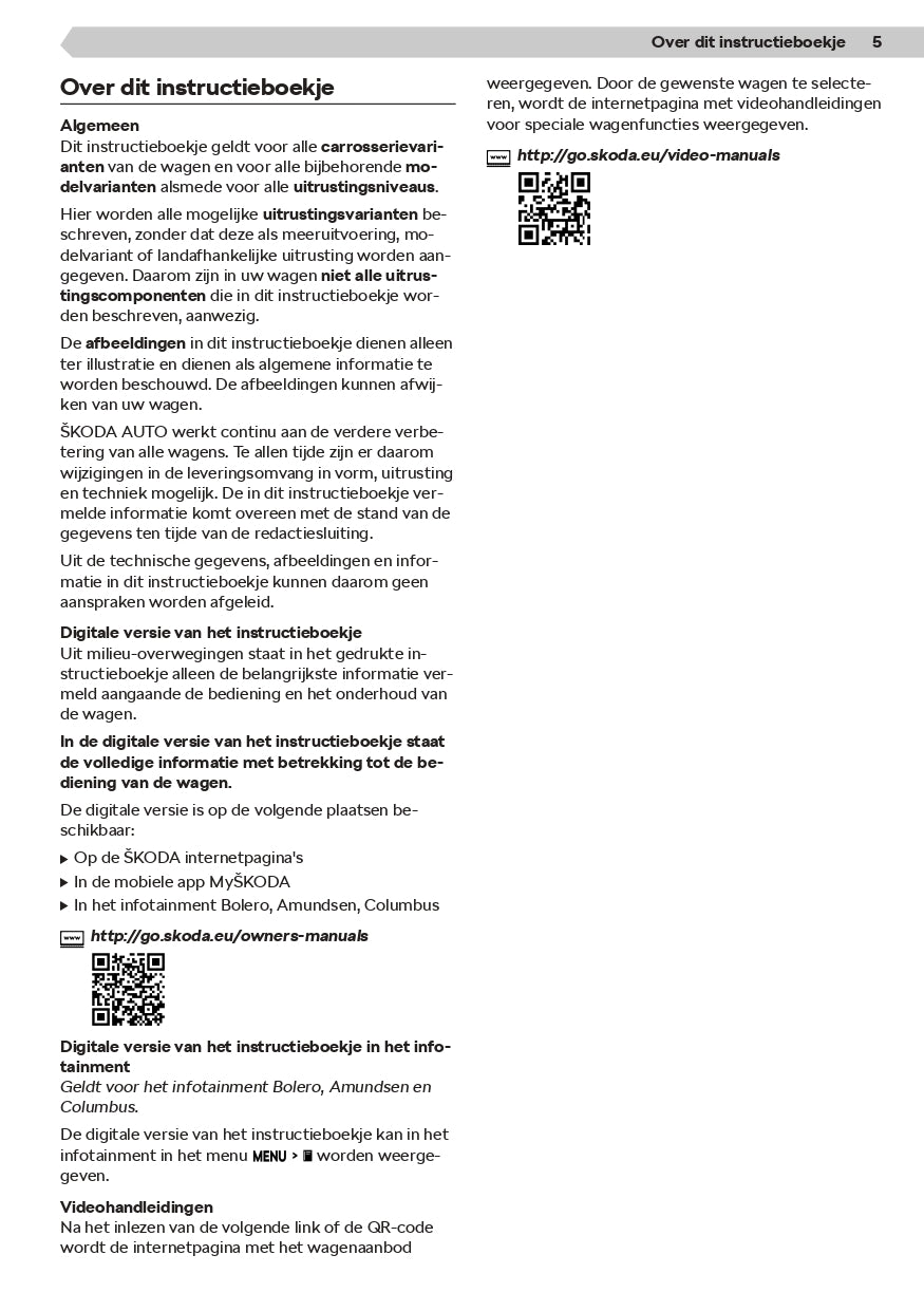 2021 Skoda Superb iV Gebruikershandleiding | Nederlands