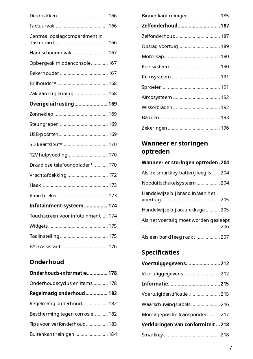 2023-2024 BYD Dolphin Gebruikershandleiding | Nederlands