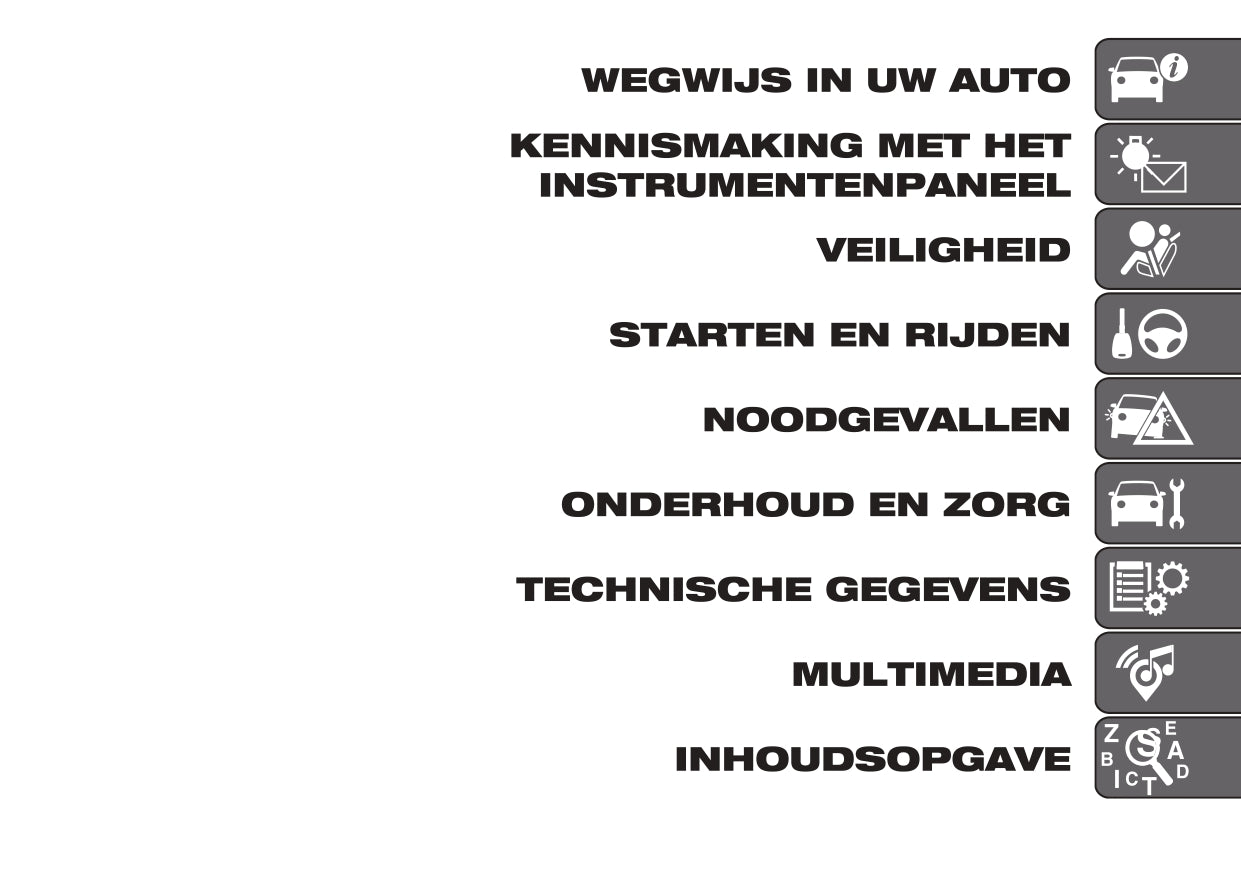 2023 Fiat Panda Owner's Manual | Dutch