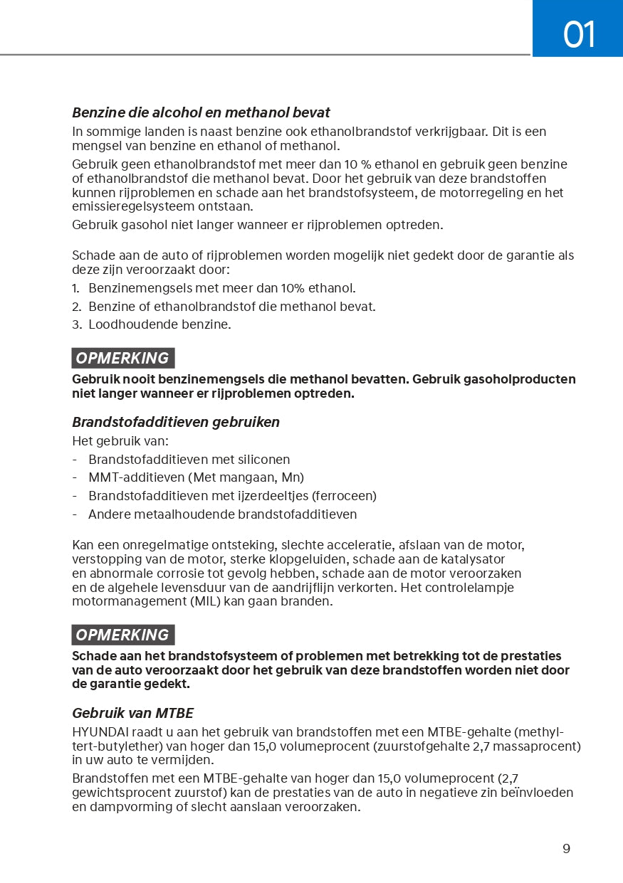 2022 Hyundai Tucson Hybrid/Plug-in Hybrid Gebruikershandleiding | Nederlands