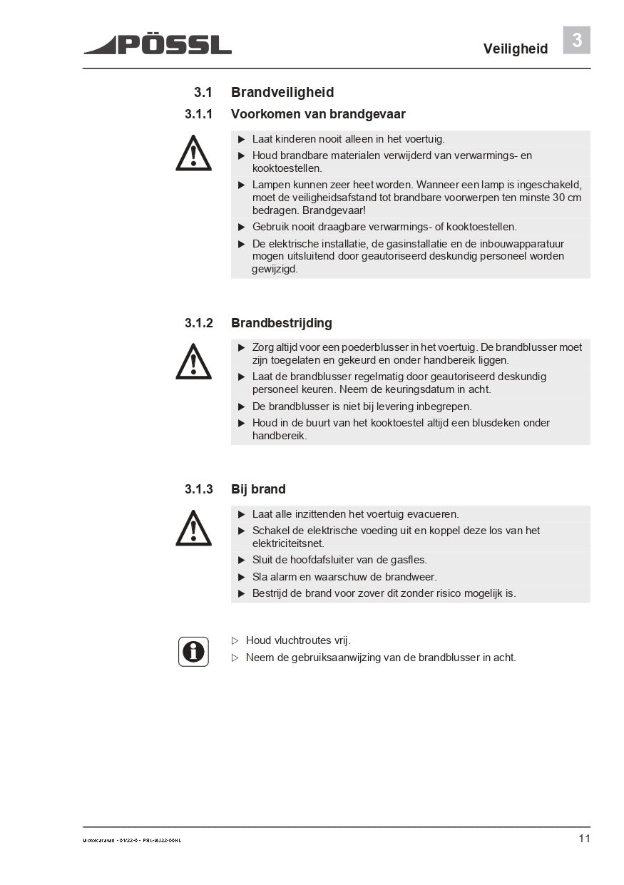 2019-2022 Pössl 2WIN Plus Gebruikershandleiding | Nederlands