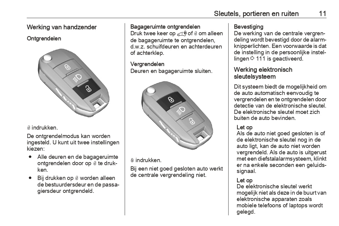 2023 Opel Combo Gebruikershandleiding | Nederlands