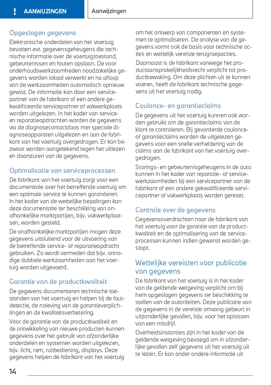 2022-2023 BMW X1 Owner's Manual | Dutch