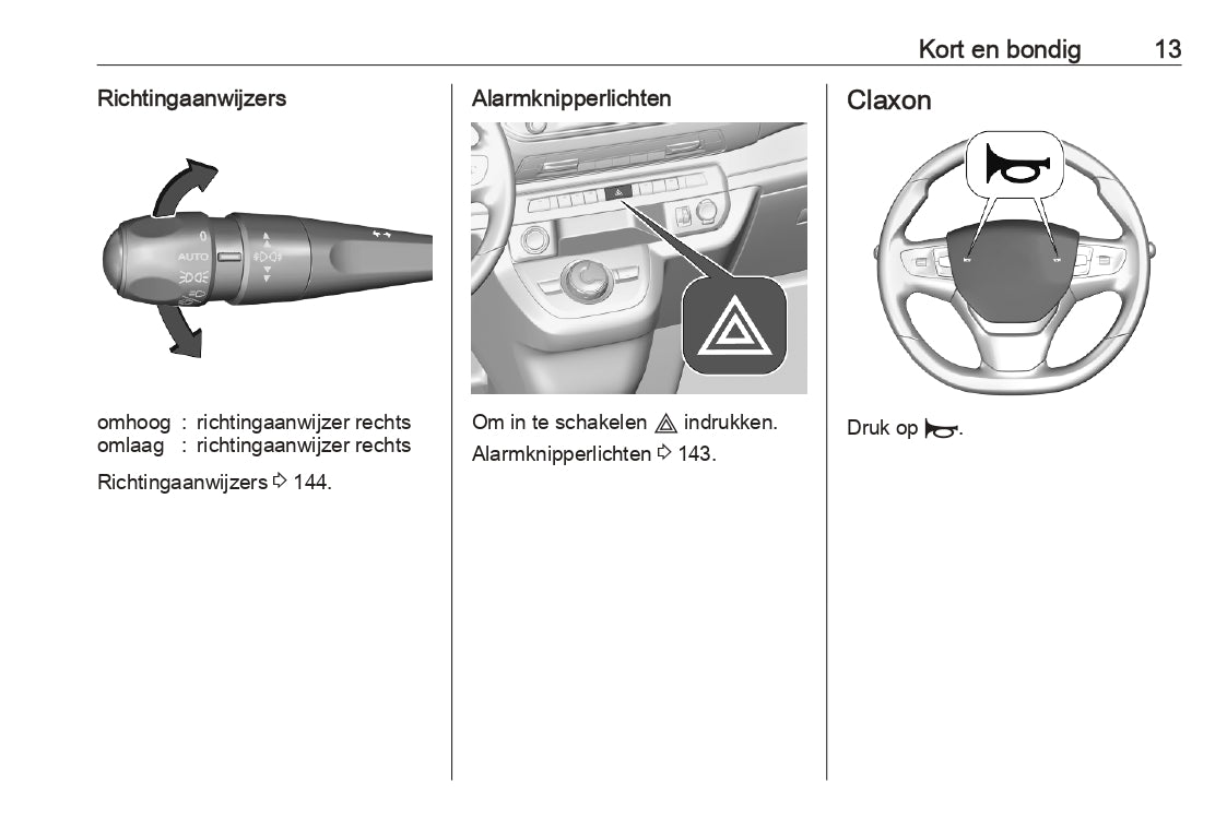 2022 Opel Vivaro Gebruikershandleiding | Nederlands