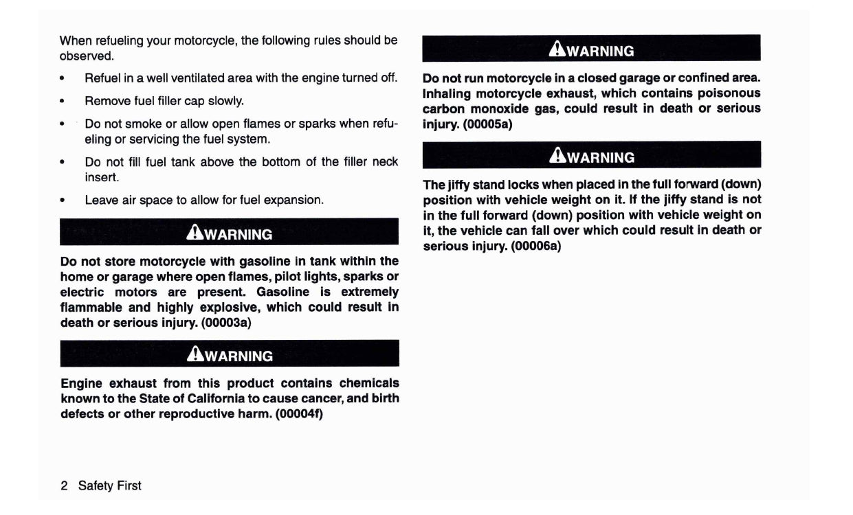 2009 Harley-Davidson FXSTSSE3 Owner's Manual | English