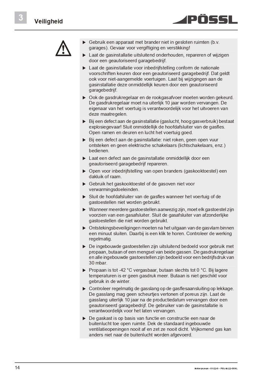 2019-2022 Pössl 2WIN Plus Gebruikershandleiding | Nederlands