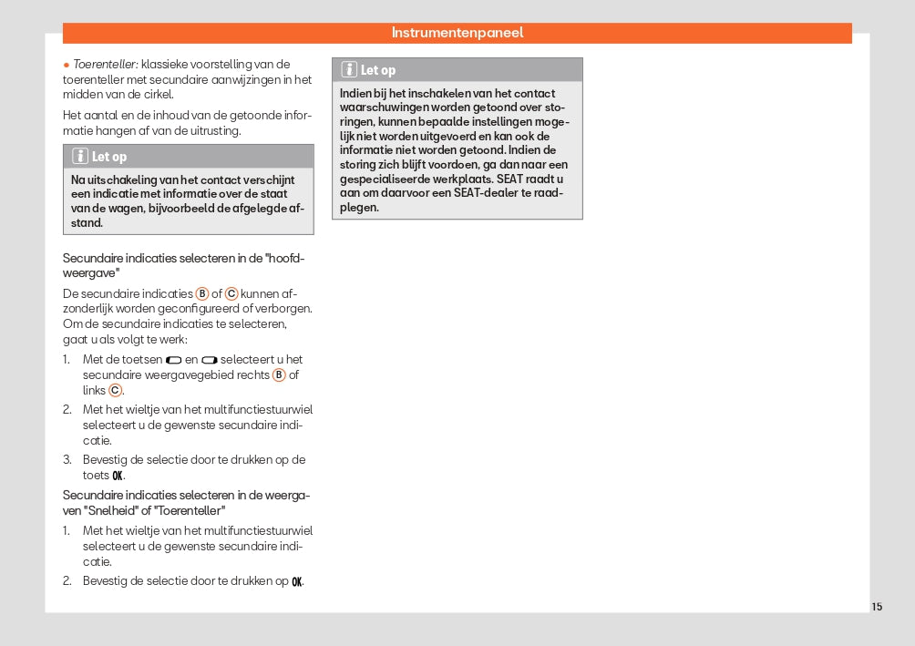 2022-2023 Seat Arona Gebruikershandleiding | Nederlands