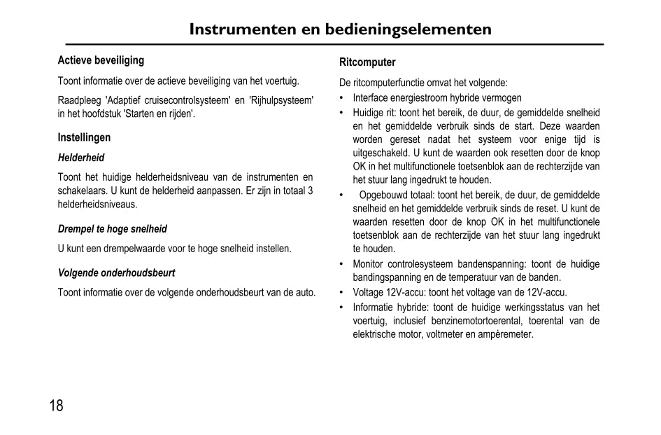 2020-2023 MG Ehs PHEV Bedienungsanleitung | Niederländisch