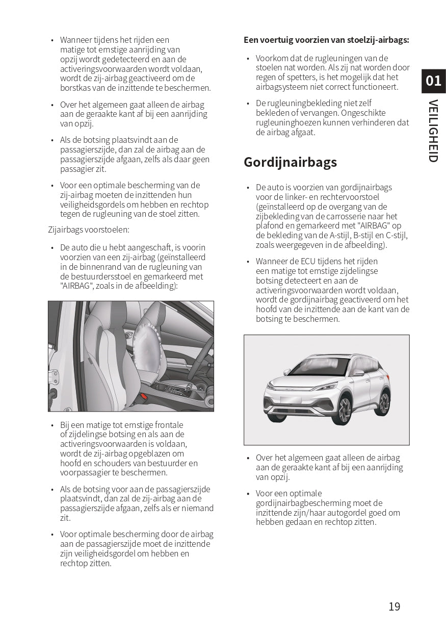2023-2024 BYD Atto 3 Manuel du propriétaire | Néerlandais