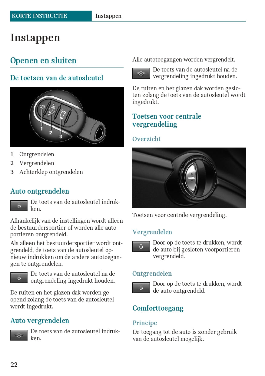 2020 Mini Cooper SE Gebruikershandleiding | Nederlands