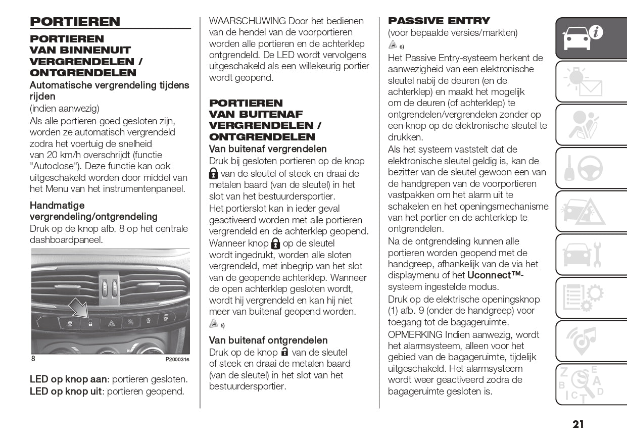 2022-2023 Fiat Tipo Bedienungsanleitung | Niederländisch