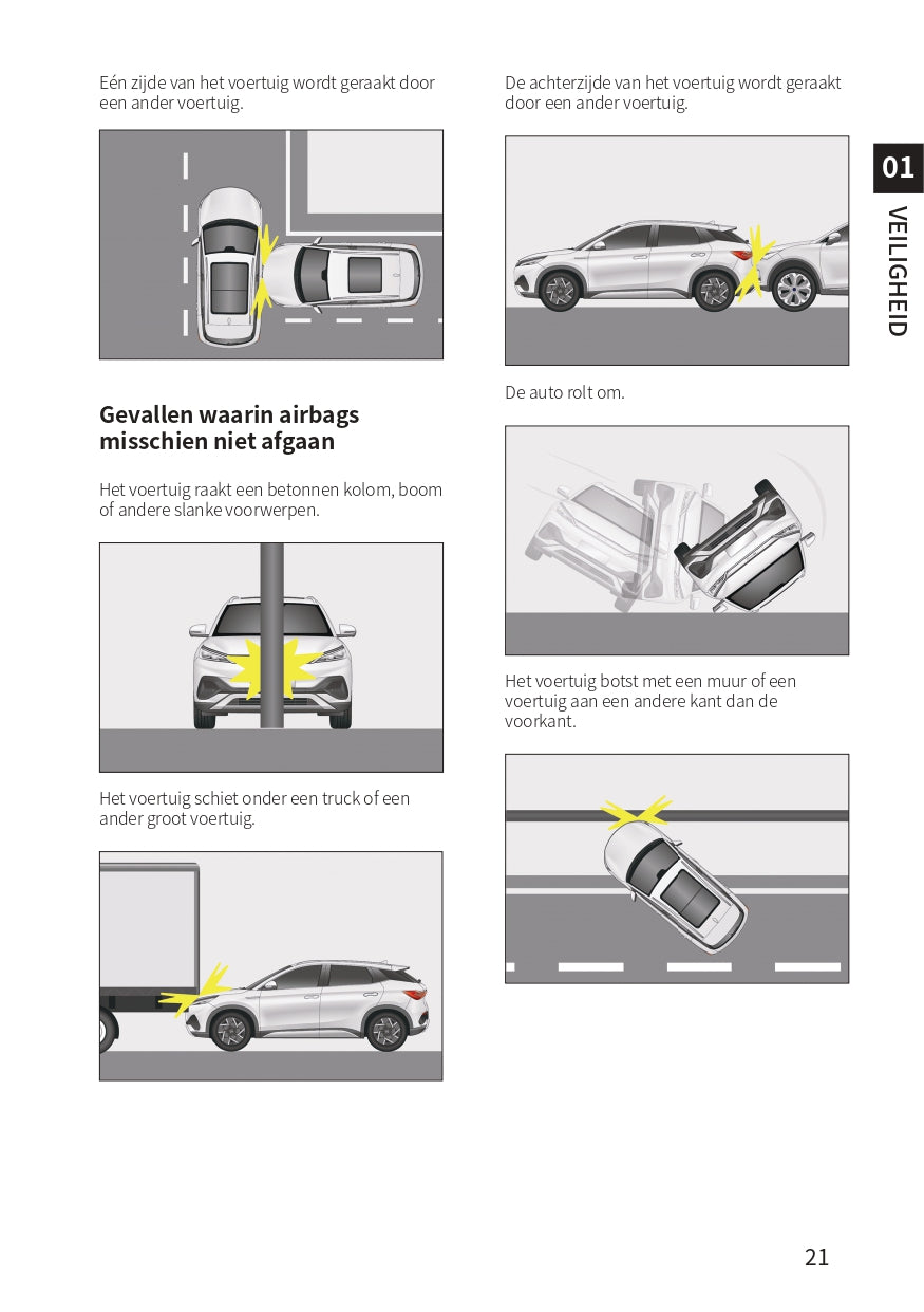 2023-2024 BYD Atto 3 Manuel du propriétaire | Néerlandais