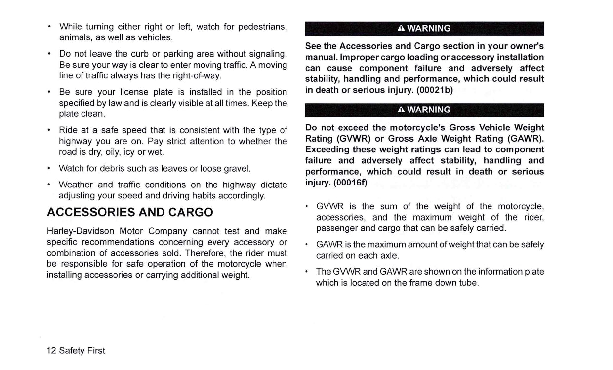 2008 Harley-Davidson FXSTSSE2 Owner's Manual | English