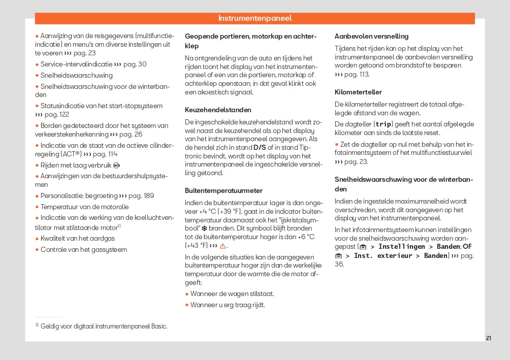 2022-2023 Seat Arona Gebruikershandleiding | Nederlands