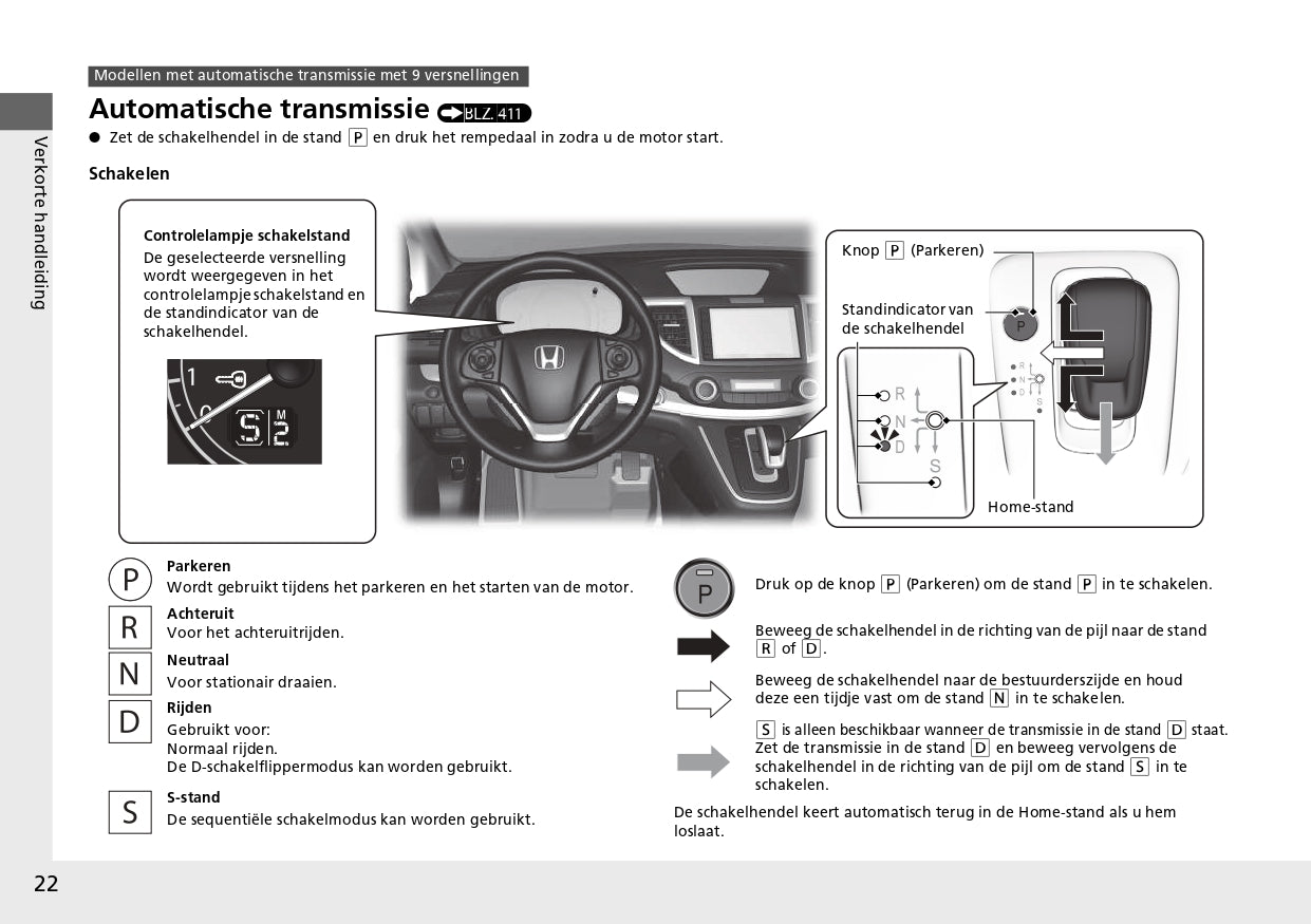 2013 Honda CR-V Bedienungsanleitung | Niederländisch