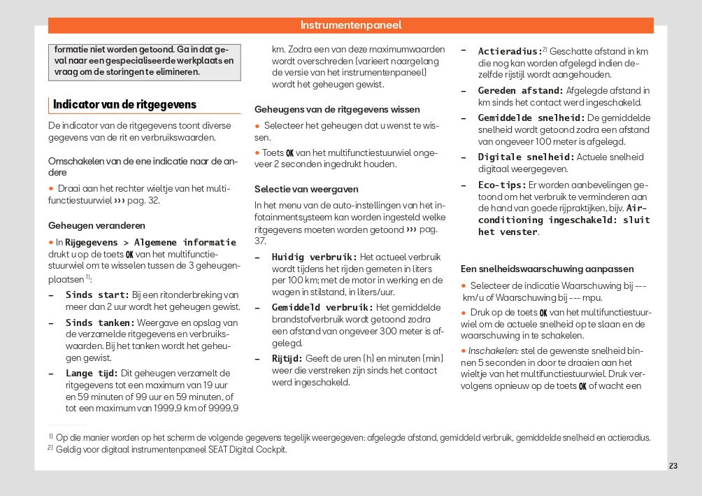 2022-2023 Seat Arona Gebruikershandleiding | Nederlands