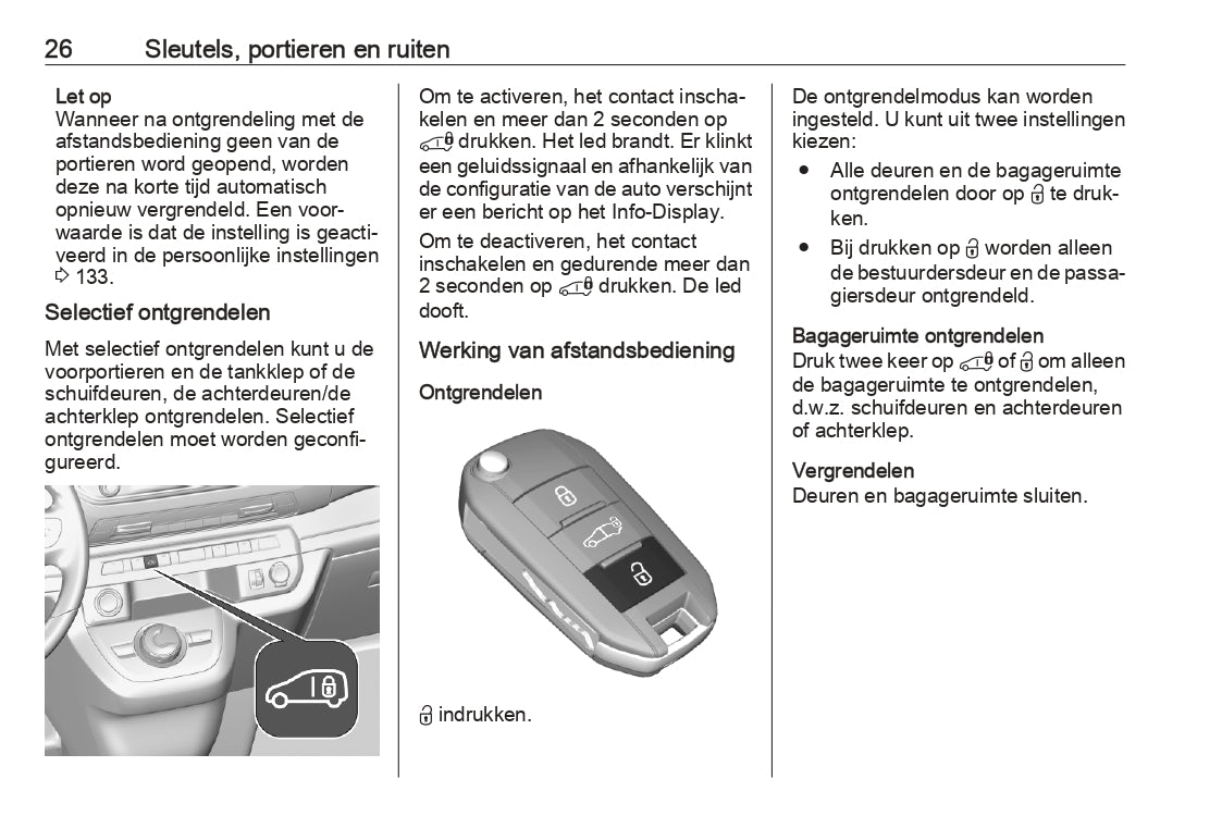 2022 Opel Vivaro Gebruikershandleiding | Nederlands