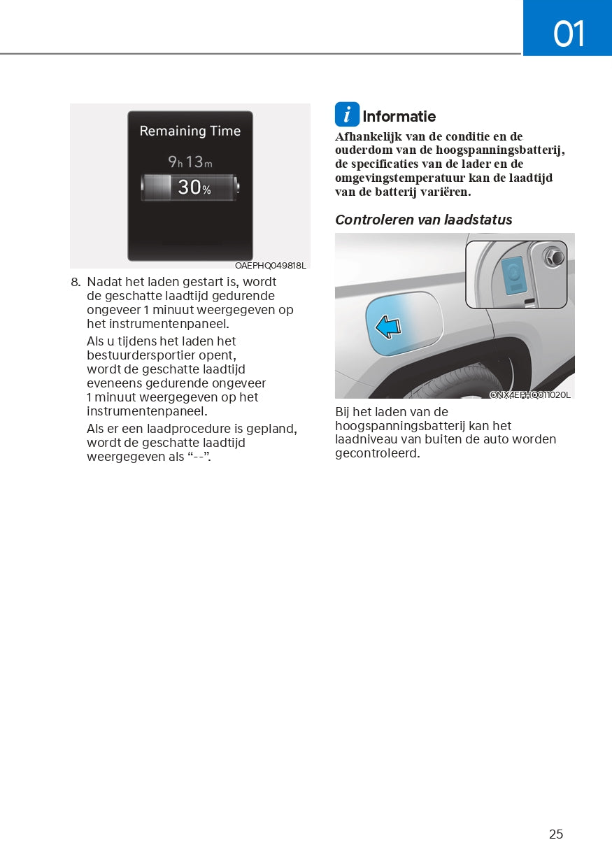 2022 Hyundai Tucson Hybrid/Plug-in Hybrid Gebruikershandleiding | Nederlands