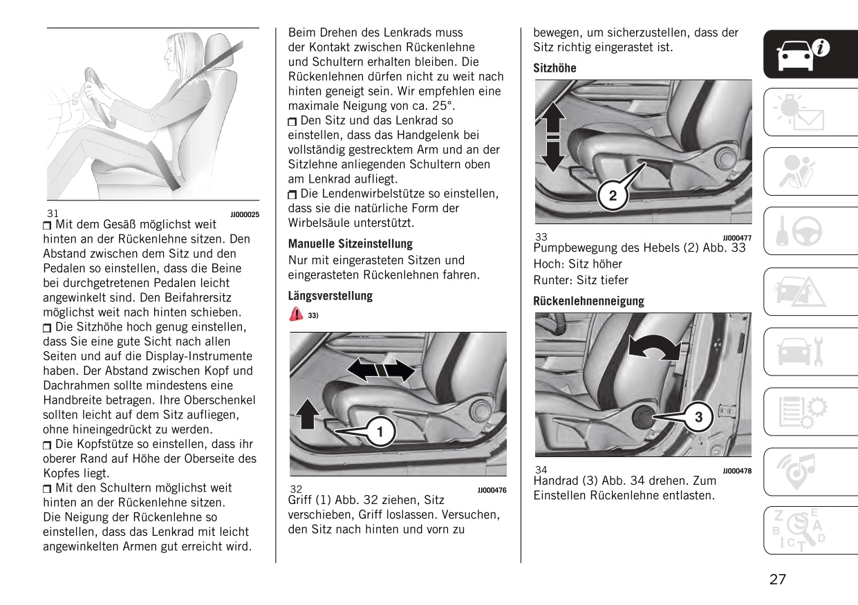 2023 Jeep Avenger Gebruikershandleiding | Duits