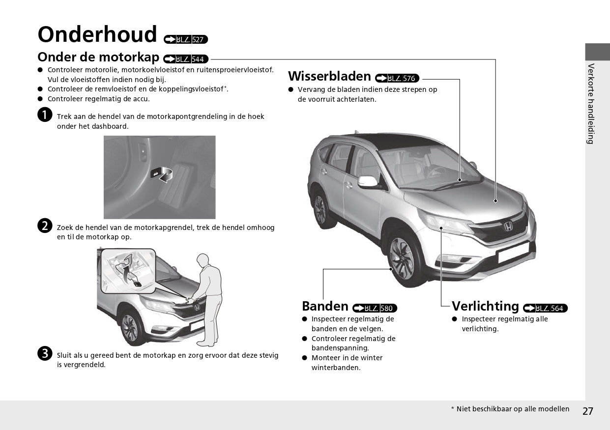 2013 Honda CR-V Bedienungsanleitung | Niederländisch