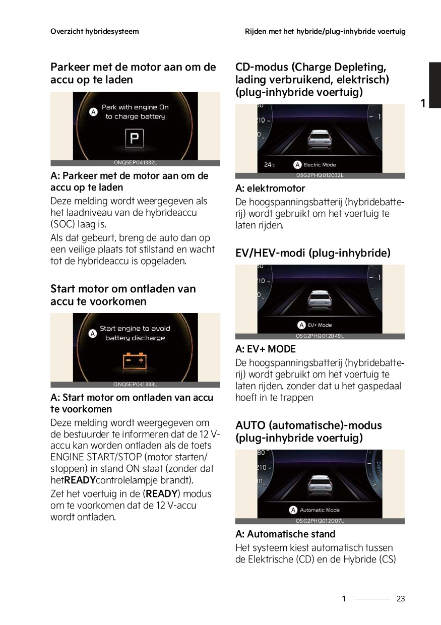 2022 Kia Niro Hybrid/Plug-in Hybrid Bedienungsanleitung | Niederländisch