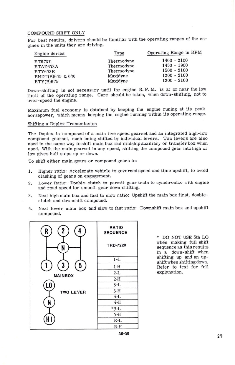 Mack MC/MR Owner's Manual | English
