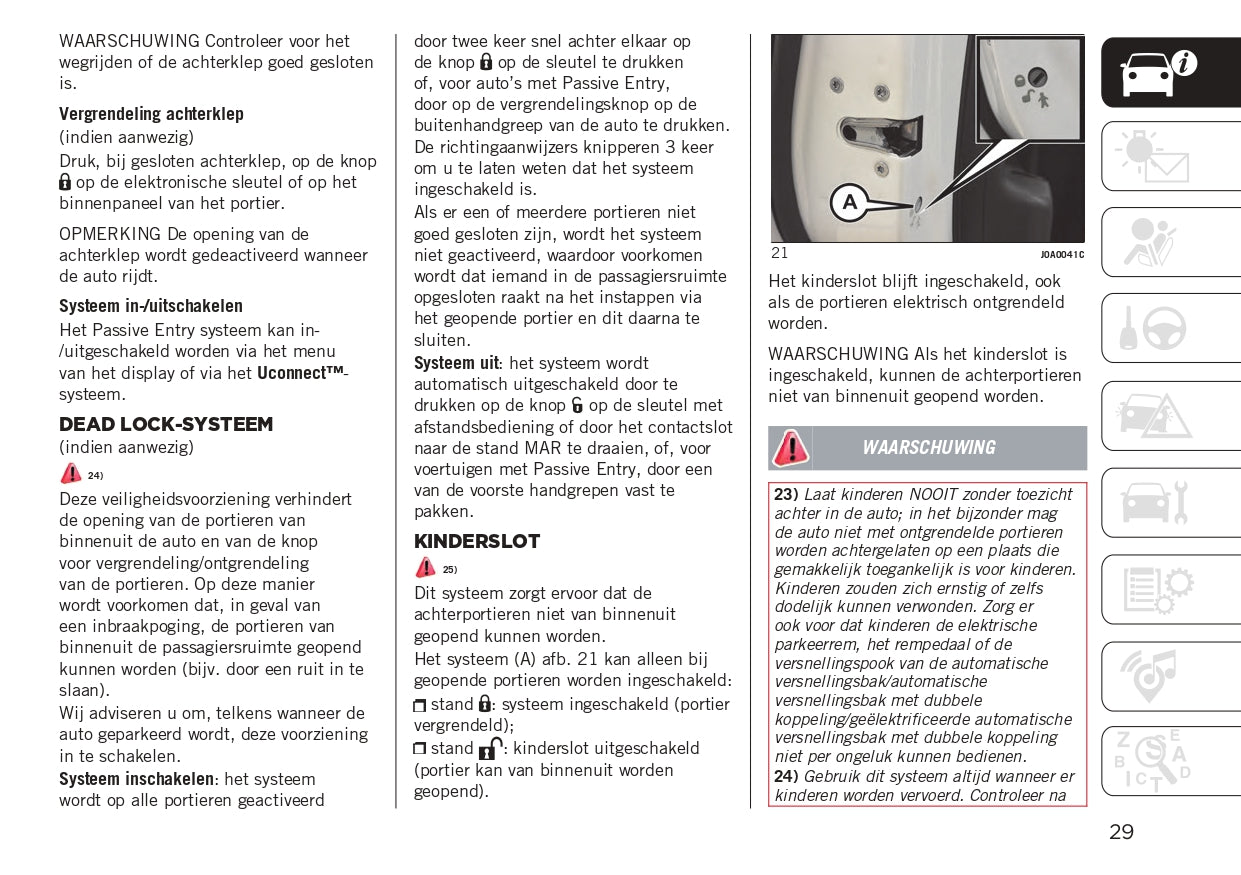 2023-2024 Jeep Renegade Manuel du propriétaire | Néerlandais