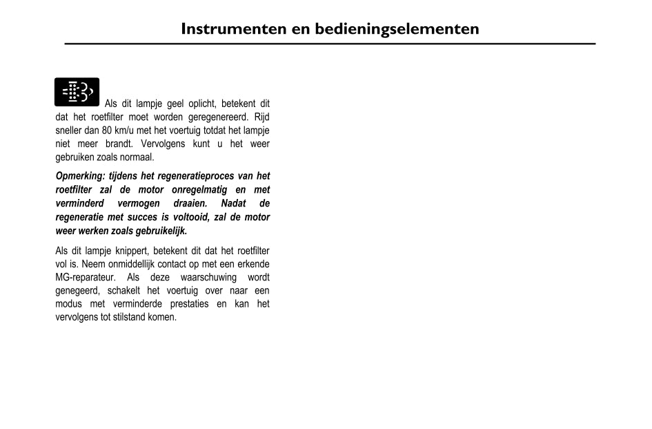 2020-2023 MG Ehs PHEV Bedienungsanleitung | Niederländisch