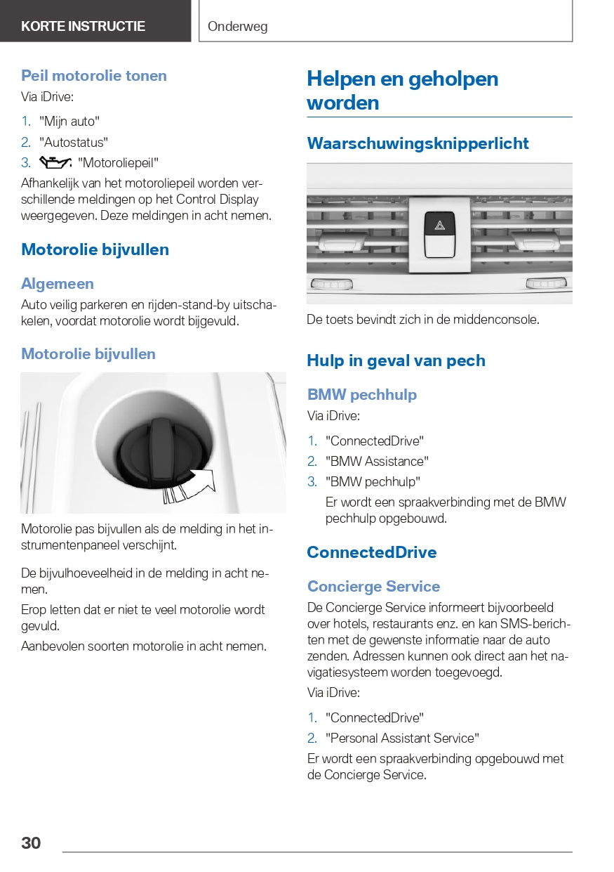 2020 BMW X3 Bedienungsanleitung | Niederländisch