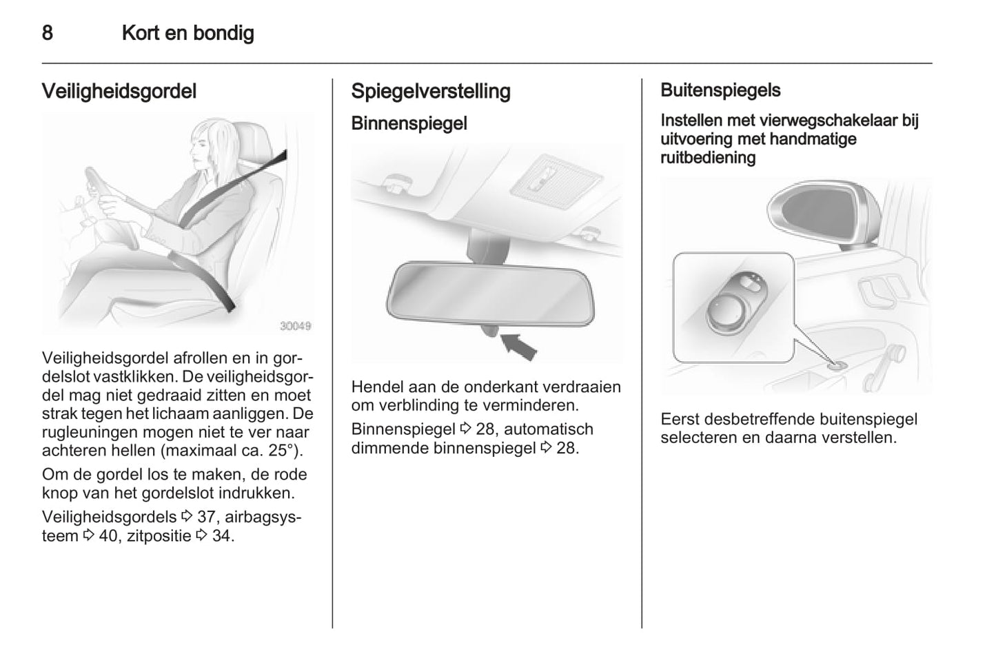 2006-2010 Opel Corsa Gebruikershandleiding | Nederlands