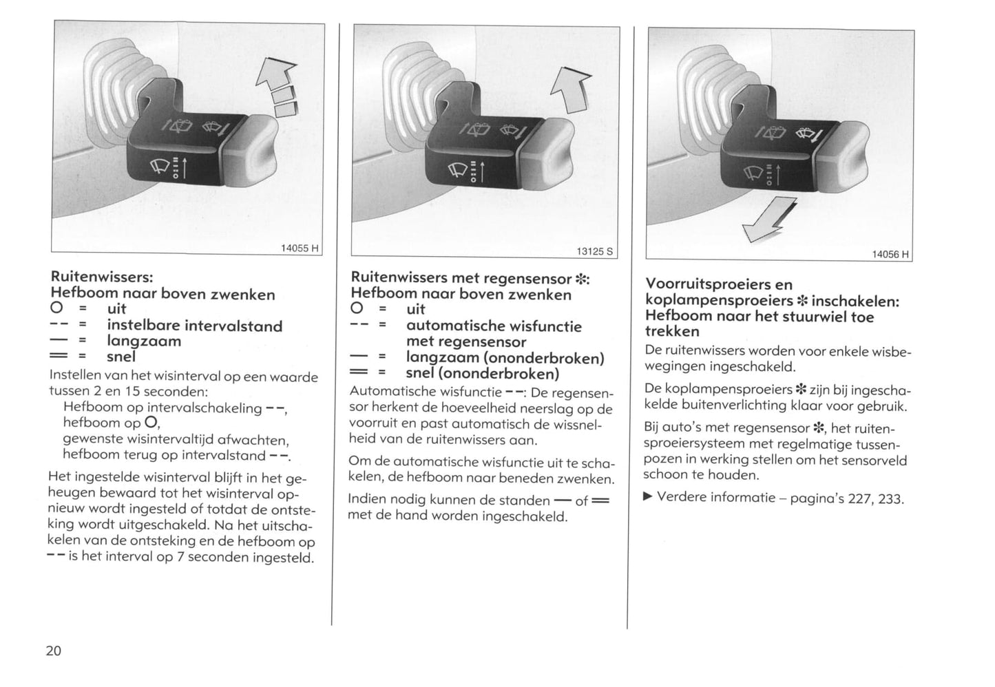 2003-2005 Opel Meriva Gebruikershandleiding | Nederlands