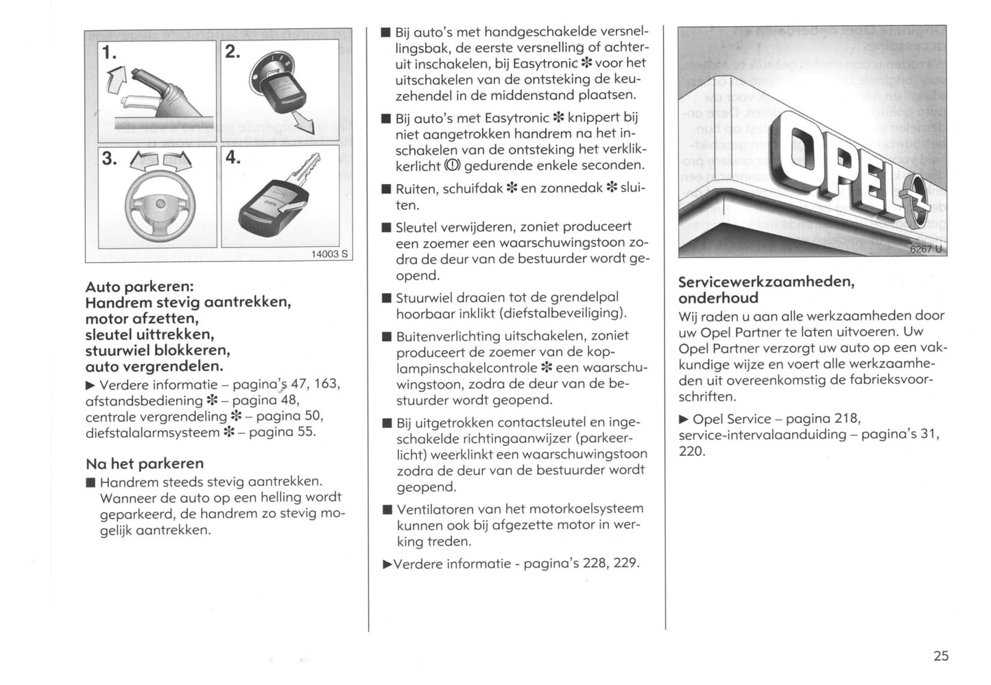 2003-2005 Opel Meriva Gebruikershandleiding | Nederlands