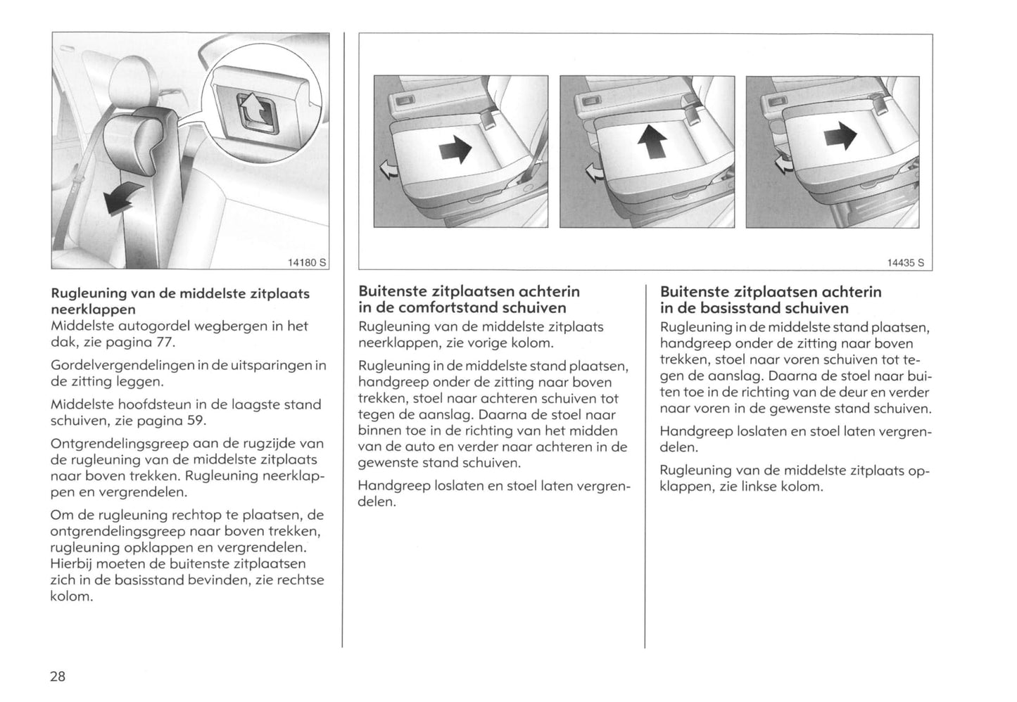 2003-2005 Opel Meriva Gebruikershandleiding | Nederlands