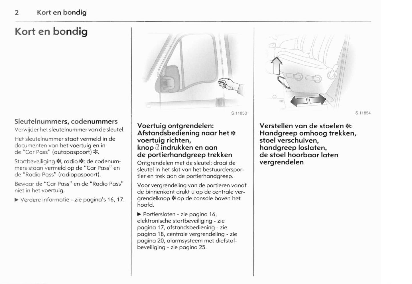 2006-2010 Opel Movano Gebruikershandleiding | Nederlands
